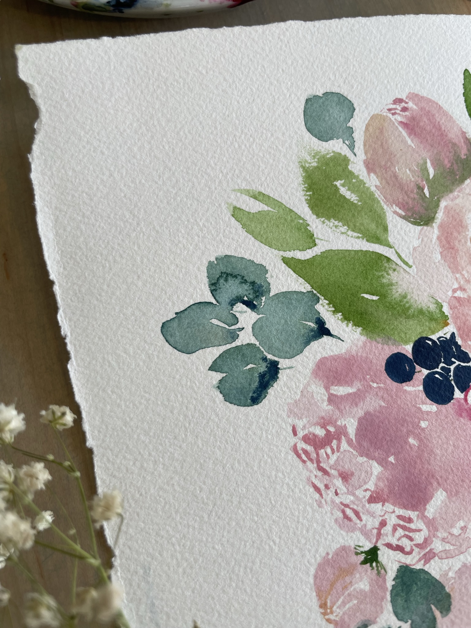 Bubblegum Pink Peonies - 8x10 -unframed - Image 4